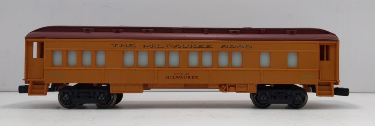 Lionel 6-9500 O Gauge Milwaukee Road "City of Milwaukee" Pullman Car LN