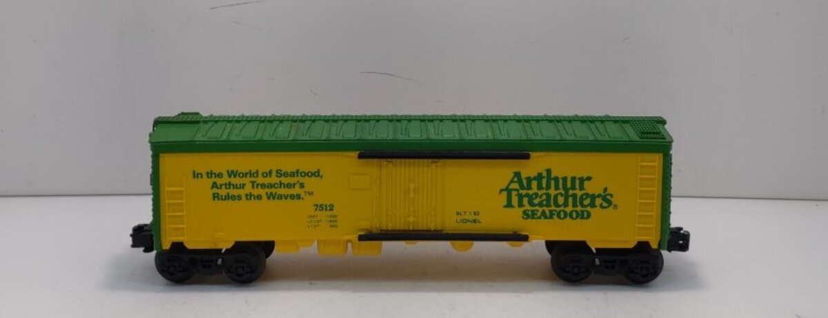 Lionel 6-7512 O Gauge Arthur Treacher's Refrigerator Car LN/Box