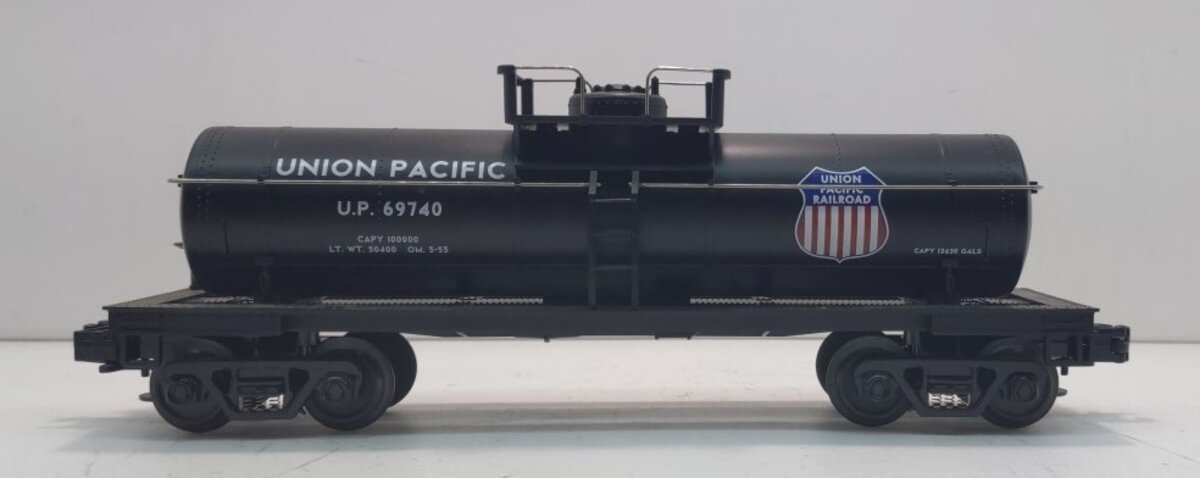 MTH 69740 O Gauge Union Pacific Single Dome Tank Car EX