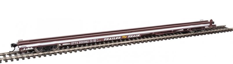 Walthers 910-5458 HO Scale GTTX 85' General American G85 Flatcar #300382