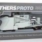 Walthers 920-110107 HO Maintenance of Way Gray Jordan Spreader #50