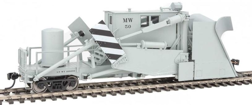Walthers 920-110107 HO Maintenance of Way Gray Jordan Spreader #50