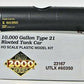 Proto 2000 23167 UTLX 10,000 Gallon Type 21 Riveted Tank Car Kit #60350