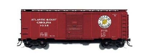 Branchline Trains 8001 HO Scale Atlantic&East Carolina AAR 40' Boxcar #1038 Kit