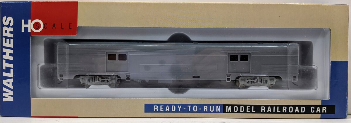 Walthers 932-6400 HO Scale Undecorated 73' BUDD Baggage Car LN/Box