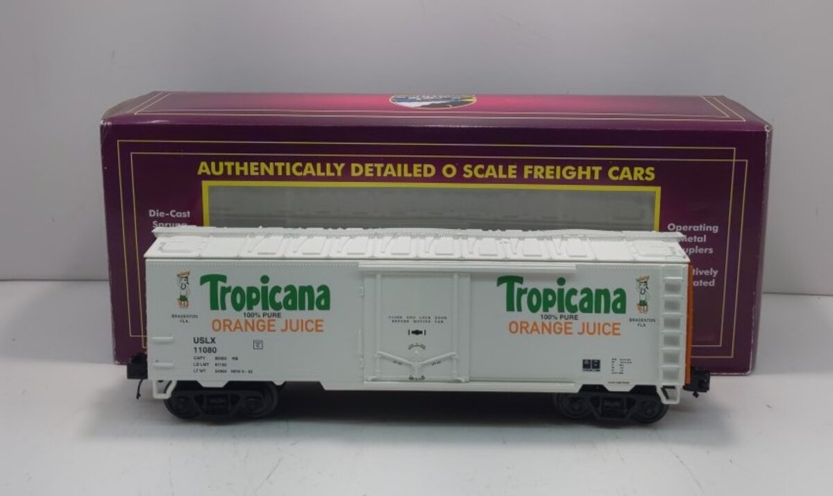 MTH 20-94260 O Tropicana Reefer Car #11080 LN/Box