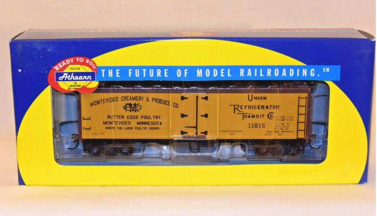 Athearn 7578 HO Scale Montevideo 40' Wood Reefer #11815 R-T-R LN/Box