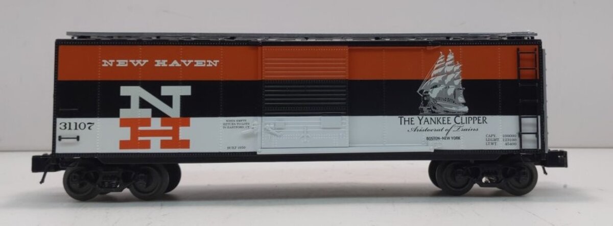 Lionel K-Line 6-22680 O Gauge New Haven Yankee Clipper Boxcar #31107 NIB