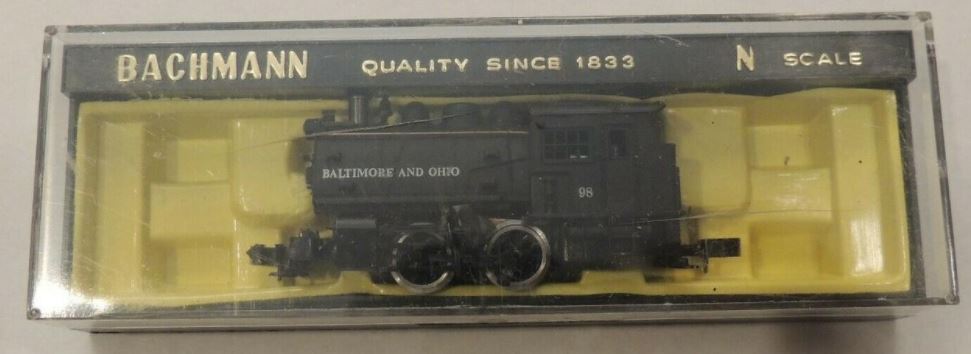 Bachmann 4731 Baltimore & Ohio Docksider 0-4-0 Switcher LN/Box