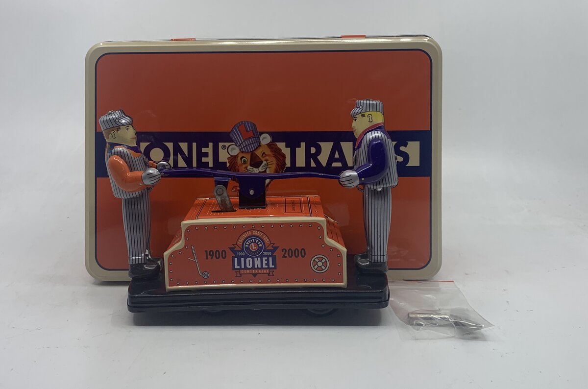 Lionel 20602 O Gauge Railroad Hand Car Centennial Anniversary LN/Box