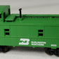 Atlas 35651 N Scale Burlington Northern Offset Copula Caboose #9932