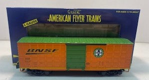 American Flyer 6-41021 NASG A/F BNSF Waffle Sided Boxcar #3415 LN/Box