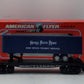 American Flyer 6-48479 S Scale Nickel Plate Road NASG Flatcar w/Ertl Trailer LN/Box