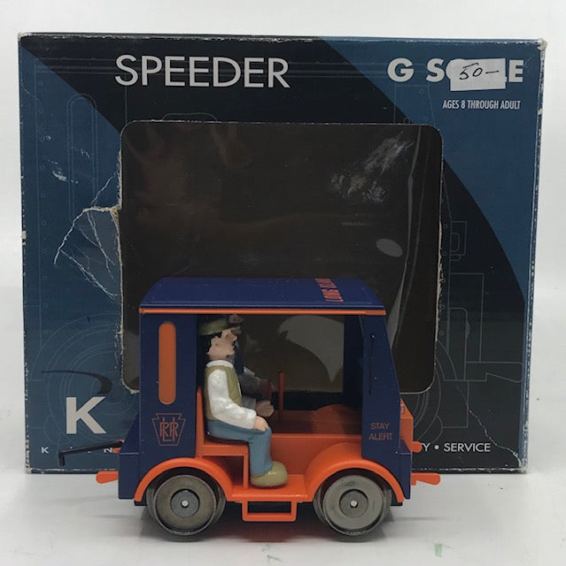 K-Line K92009 LIRR O Scale Speeder LN/Box