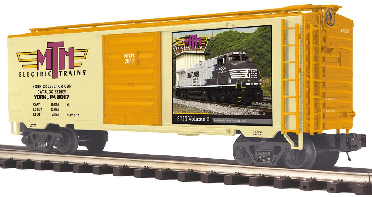 MTH 20-93720 O Scale TCA Spring York 2017 Boxcar MT/Box