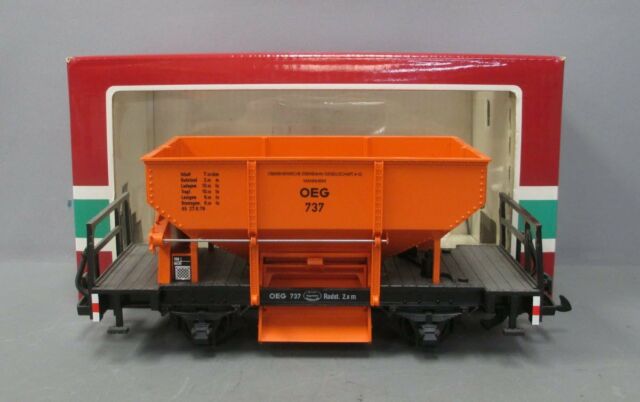 LGB 4141 G Scale OEG Europeon Four-Wheel Ballast Car NIB