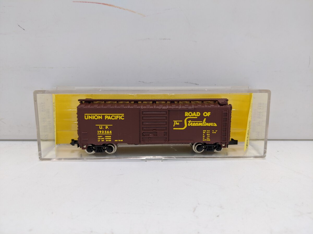 Atlas 3420 N Scale Union Pacific 40' Boxcar #193564 LN/Box