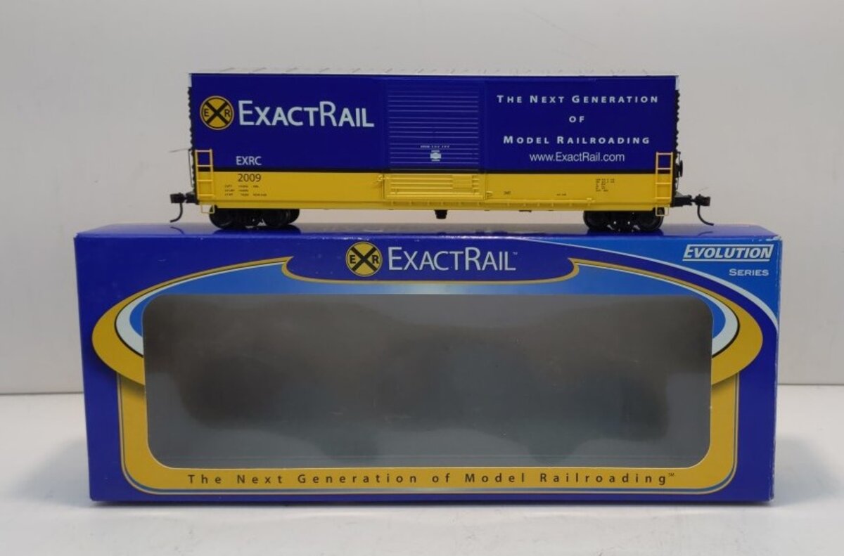 Exact Rail EE-1006-2 HO Scale ExactRail Single Door Boxcar #2009 LN/Box