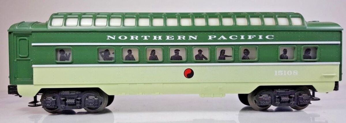 Lionel 6-15108 O Gauge Northern Pacific Full Vista Dome LN/Box