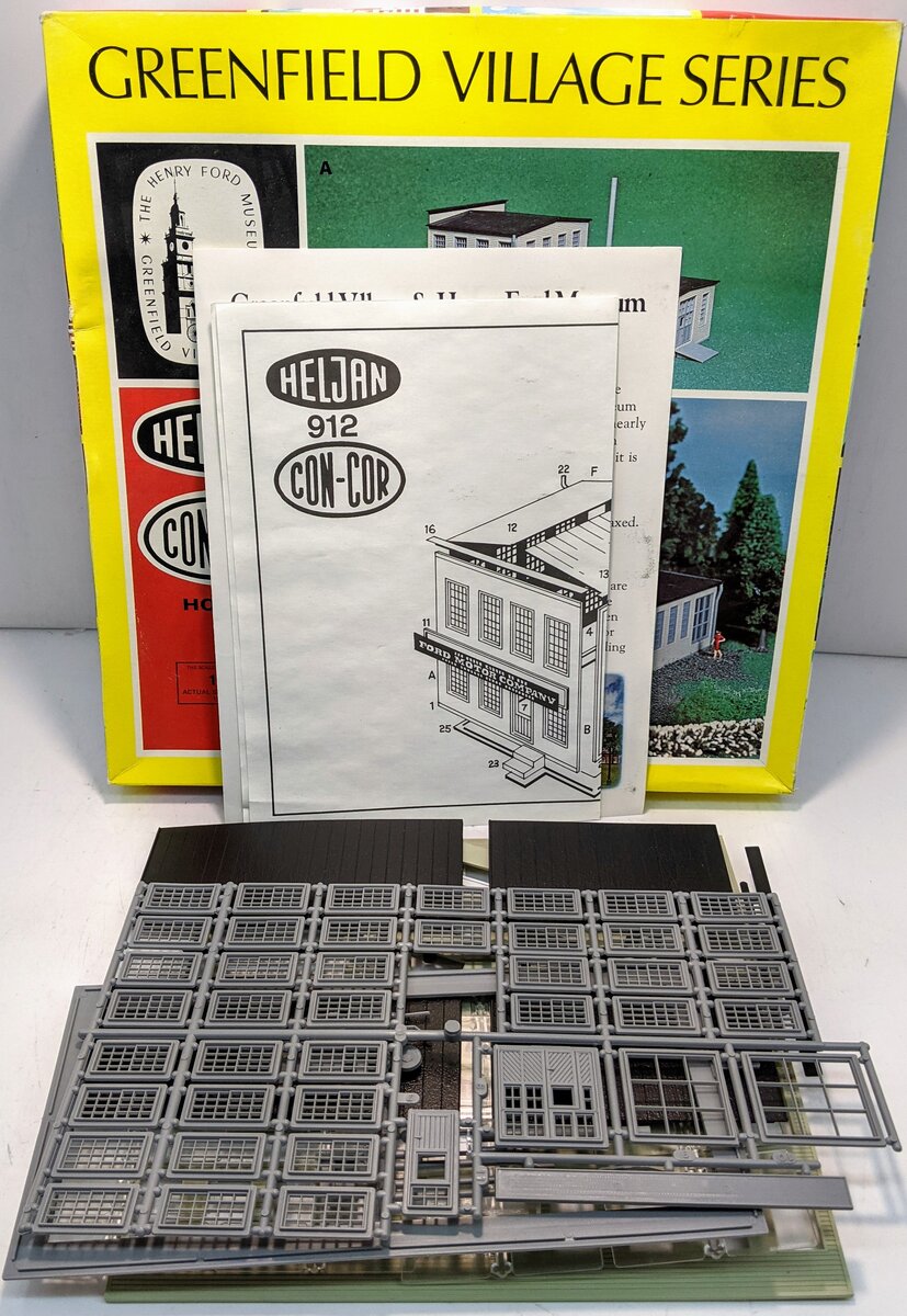 Con-Cor 912 HO Scale Ford Motor Company Building Kit