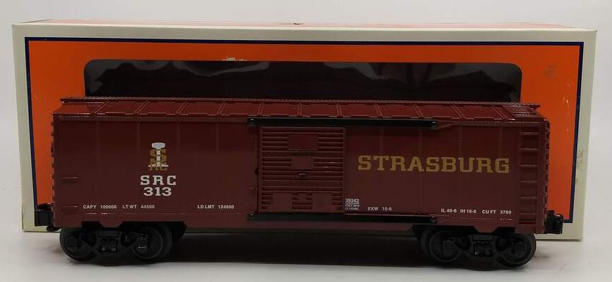 Lionel 6-39342 O Gauge Strasburg Boxcar #313