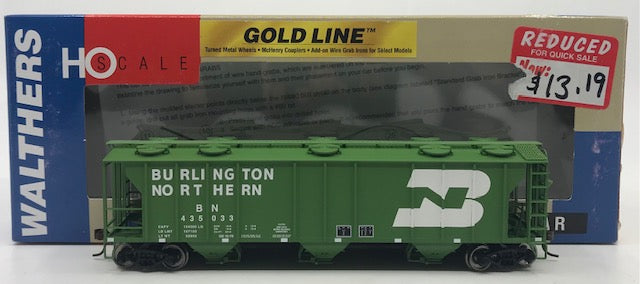 Walthers 932-7960 HO Scale BN Covered Hopper #435033