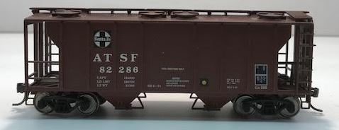 Atlas 1813 HO Scale Santa Fe PS-2 Covered Hopper #82286 LN/Box