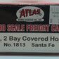 Atlas 1813 HO Scale Santa Fe PS-2 Covered Hopper #82286 LN/Box