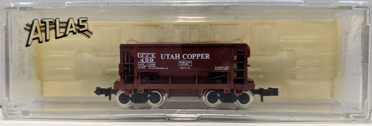 Atlas 3207 N Scale Utah Copper Ore Car #429 LN/Box