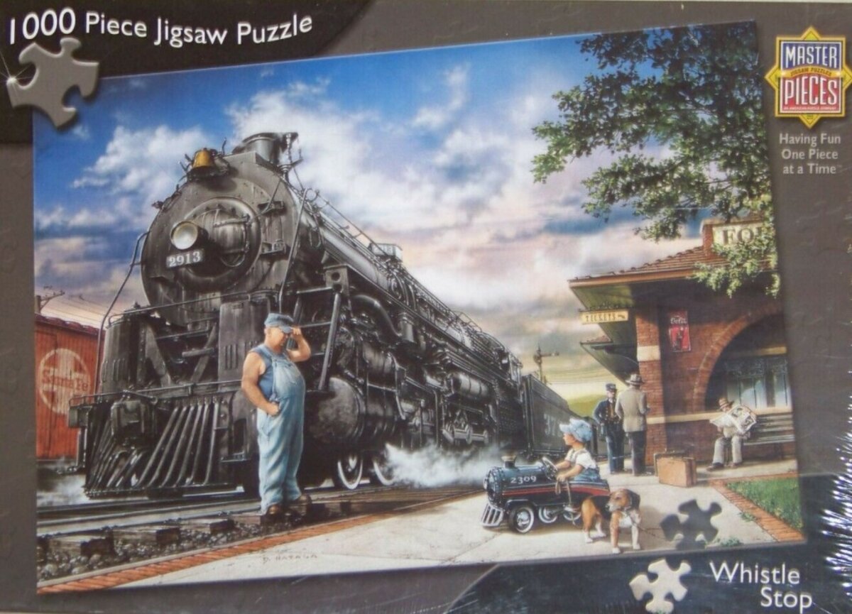 Masterpieces 70310 Whistle Stop Jigsaw Puzzle 1000P