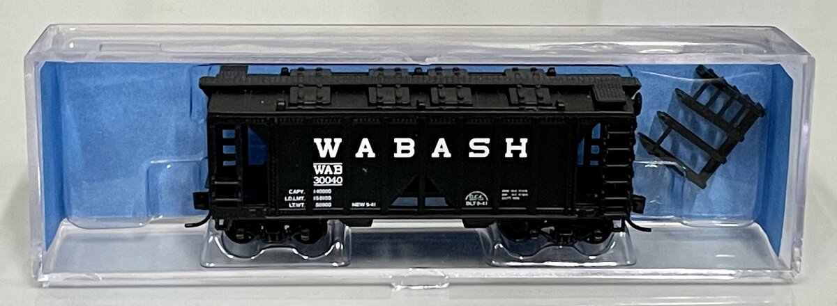 Deluxe Innovations 73201 N Scale Wabash 2-Bay ACF 70-Ton Covered Hopper #30040