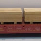 Aristo-Craft 46320 G Atchison Topeka & Santa Fe Flat Car w/Load (Metal Whels) LN/Box