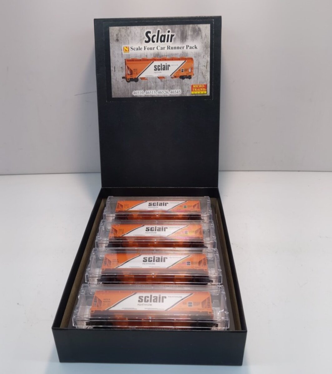 Micro-Trains 99300114 N Sclair Runner #46510/46515/462526/46545 (Pack of 4)