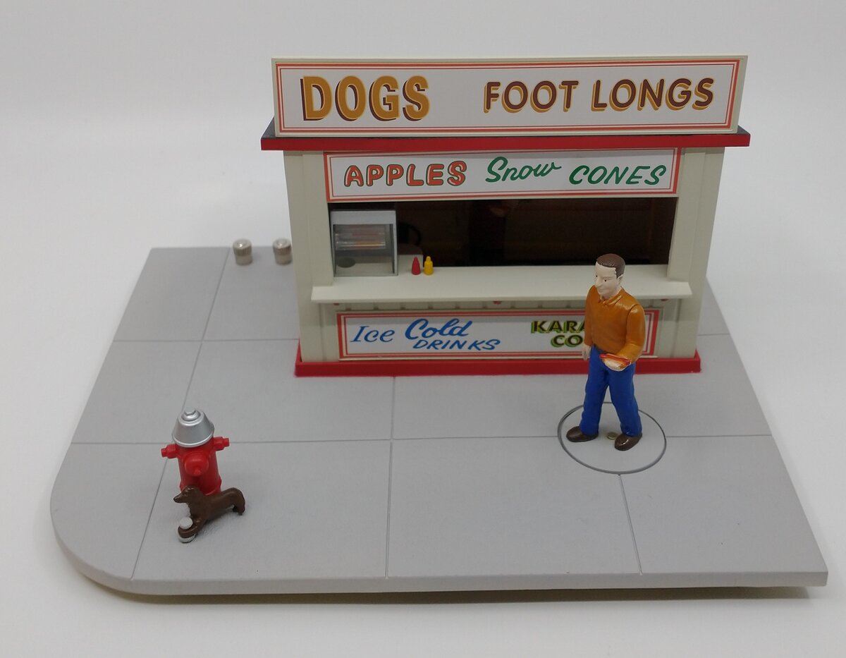 Lionel 6-14160 O Animated Frank's Hot Dog Stand LN/Box