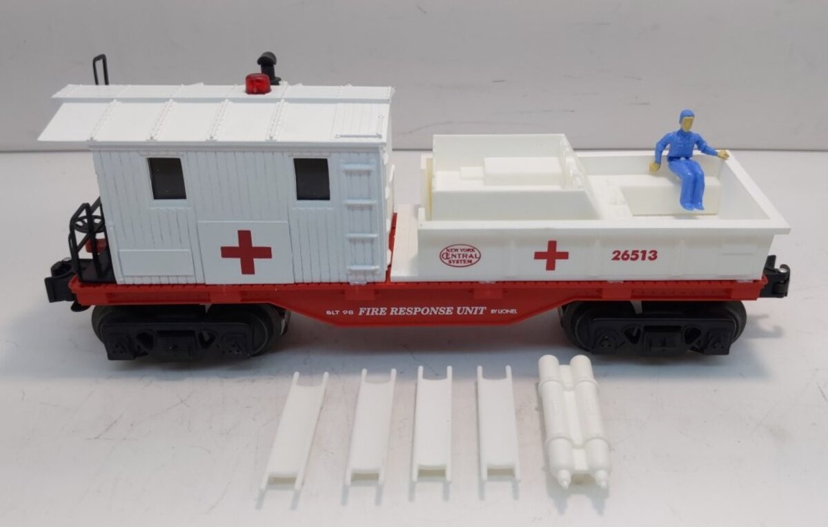 Lionel 6-26513 O Gauge NYC Emergency First Aid Caboose LN/Box