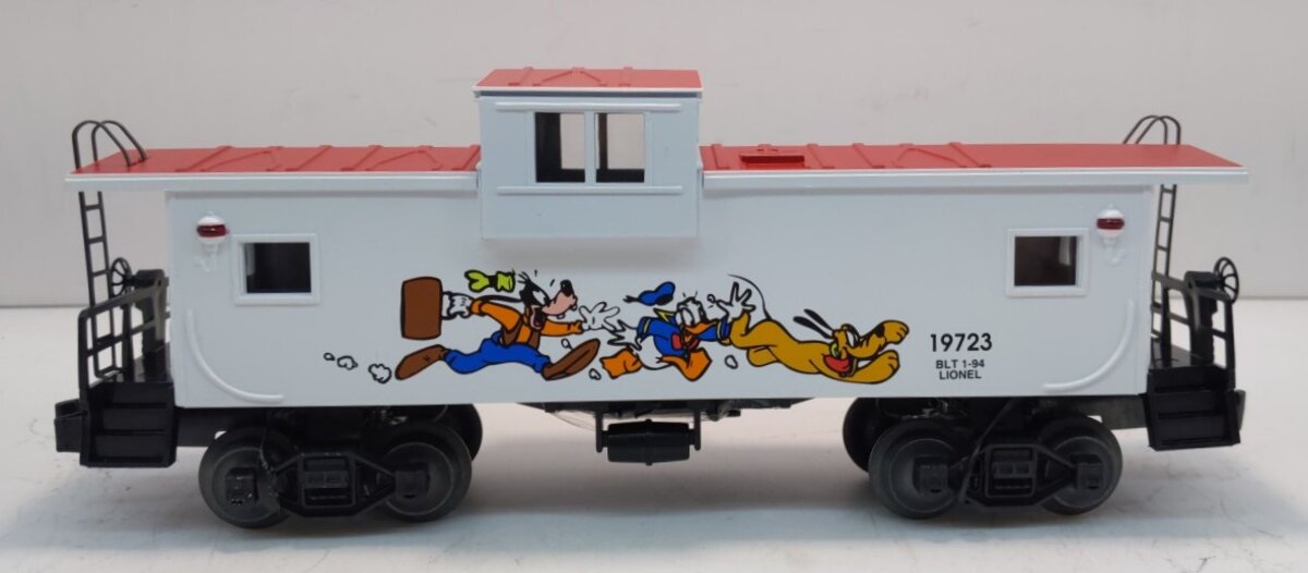 Lionel 6-19723 O Disney Extended Vision Caboose EX/Box