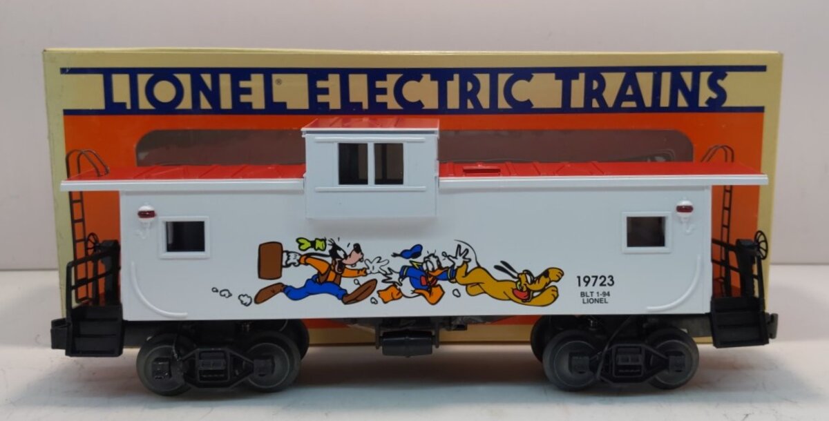 Lionel 6-19723 O Disney Extended Vision Caboose EX/Box