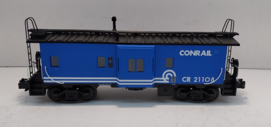 MTH 20-91039 O Gauge Conrail Bay Window Illuminated Caboose #21108 EX/Box
