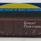 Athearn 70464 HO Scale GN 40' Double Door Boxcar #3484