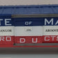 K-Line K6453 O Bangor & Aroostook Classic Boxcar #6453