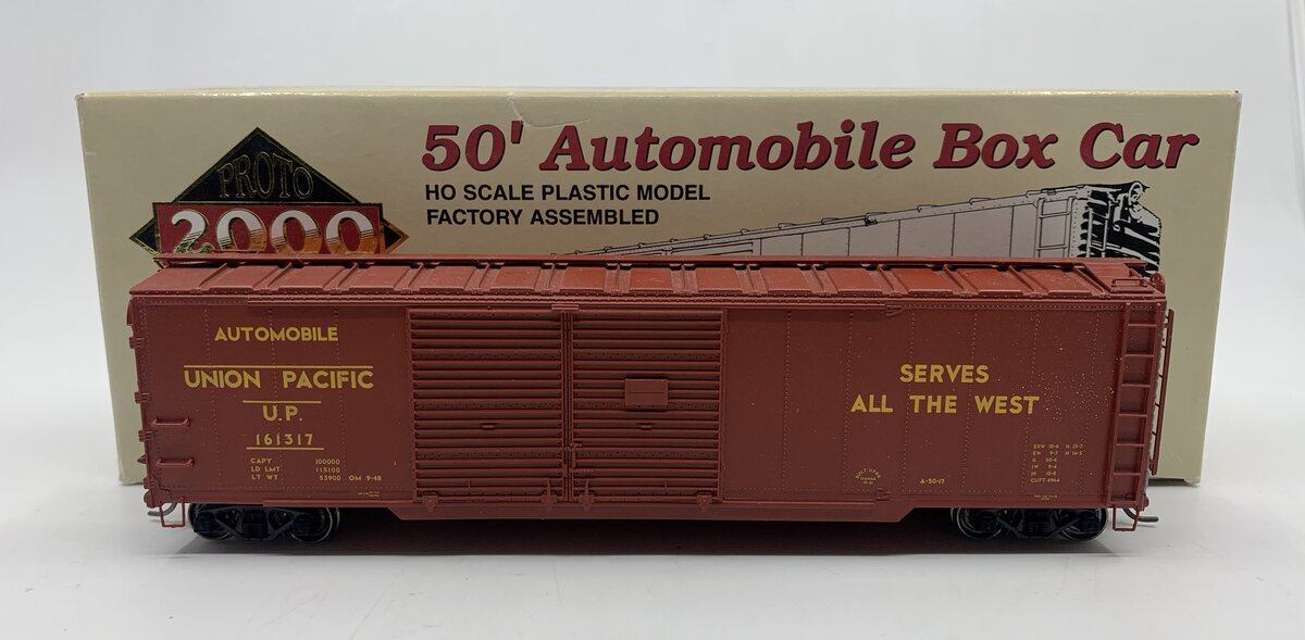 Proto 2000 HO UP 50' Automobile Box Car #161317 LN/Box