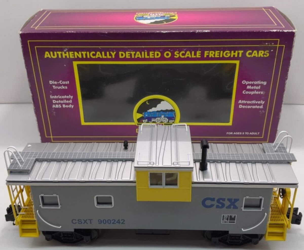 MTH 20-90019F CSX Extended Vision Caboose LN/Box