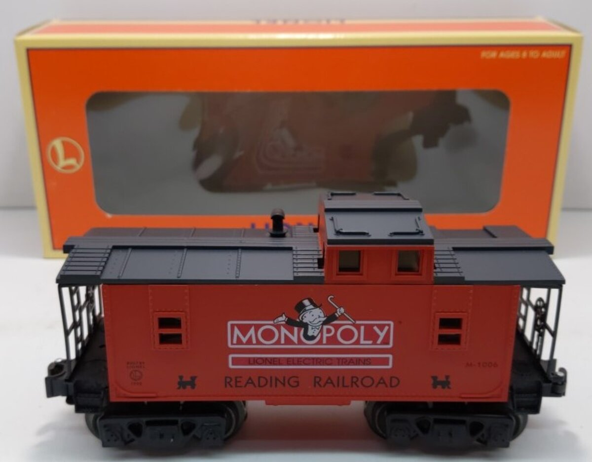 Lionel 6-52161 O Gauge Monopoly Reading Railroad Caboose EX/Box