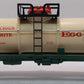 Lionel 6-26149 O Gauge Egg Nog Single Dome Tank Car LN/Box