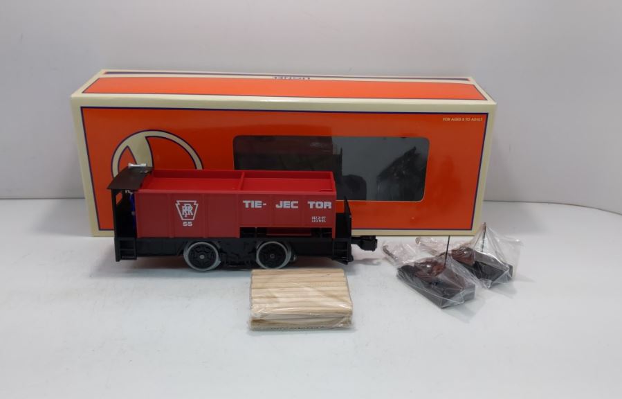 Lionel 6-18427 O Gauge Tie-Jector Operating Car #55 NIB