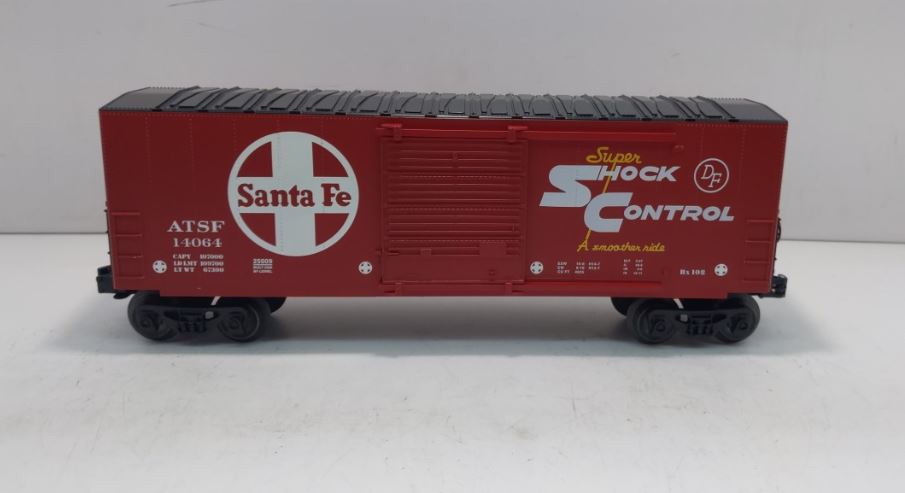 Lionel 6-25009 O Gauge Santa Fe Hi-Cube Boxcar #14064