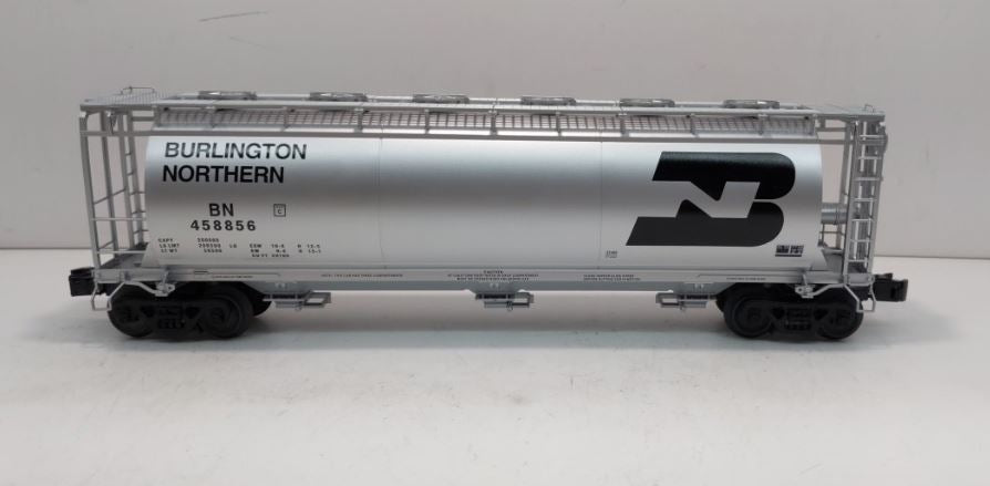 Lionel 6-27440 O Gauge Burlington Northern Cylindrical Hopper #458856