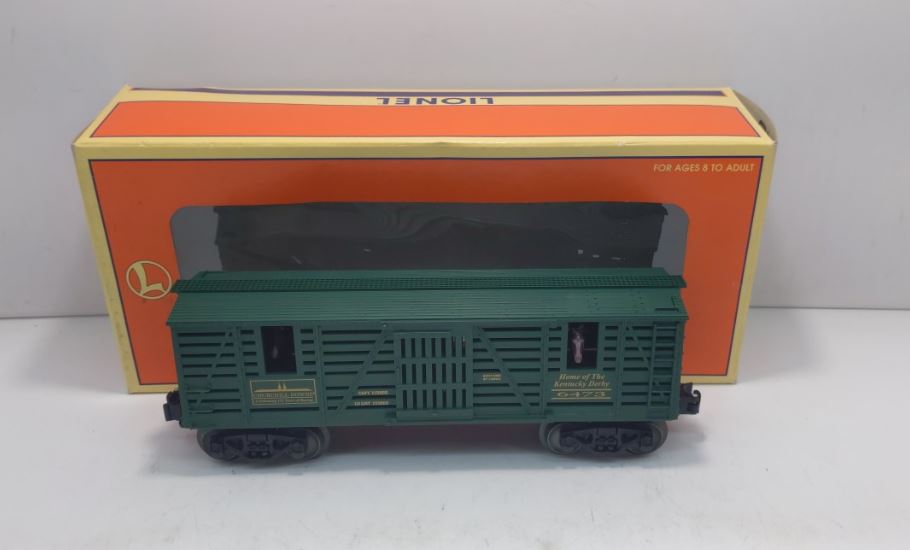 Lionel 6-26712 O Gauge Churchill Downs Kentucky Derby Horse Car #6473 LN/Box
