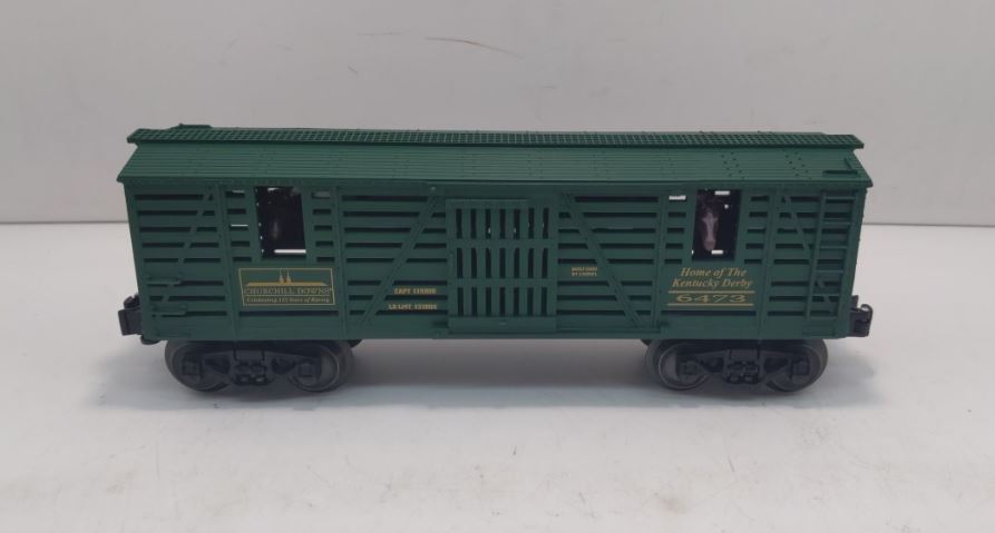Lionel 6-26712 O Gauge Churchill Downs Kentucky Derby Horse Car #6473 LN/Box