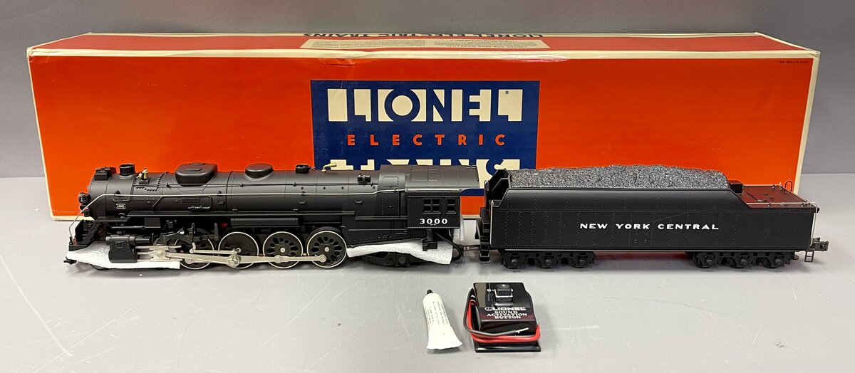 Lionel 6-18009 O Gauge NYC Mohawk 4-8-2 L-3 Steam Locomotive & Tender #3000 LN/Box